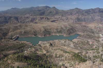Foto, Stausee von Chira, Gran Canaria